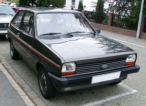 Foto da primeira geração do Ford Fiesta (1976-1983)