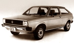 Foto da primeira geração do Volkswagen Gol - Gol Quadrado - G1 (1980-1994)